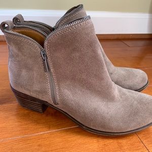 Suede Booties